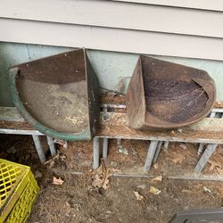 Cast Iron Quarter Horse Feeders
