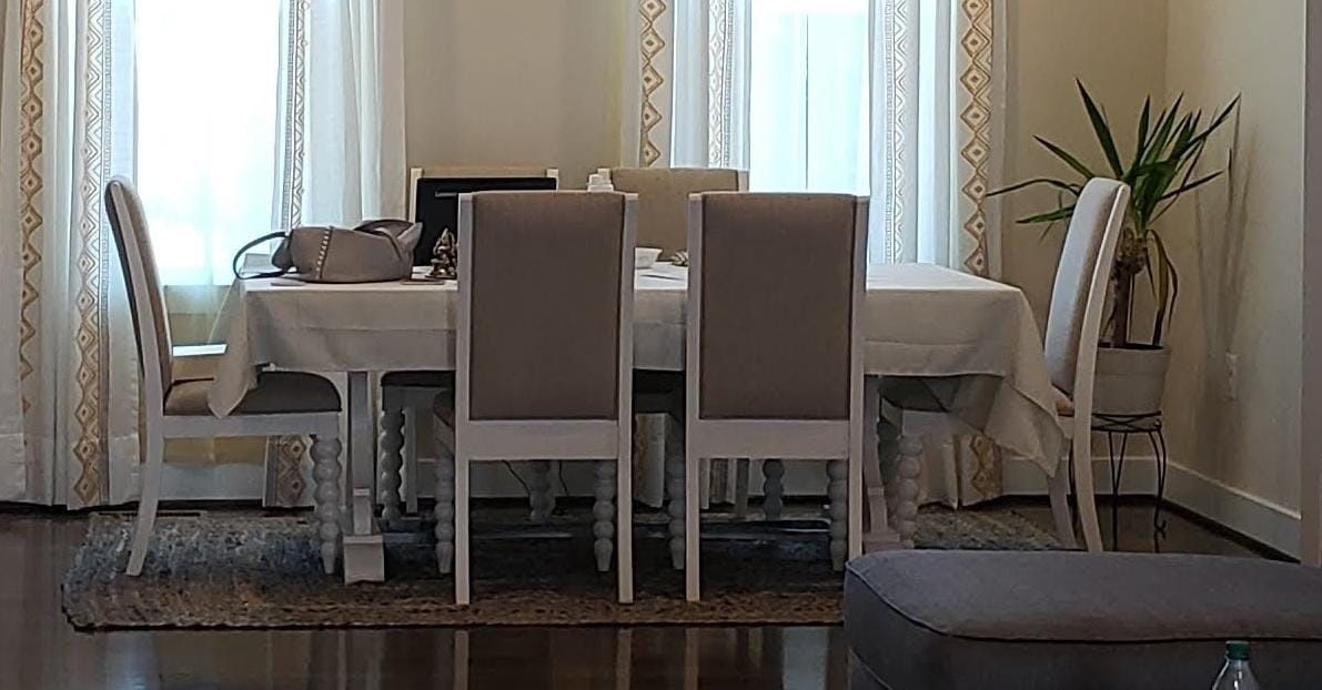 Dining Table Jute Rug
