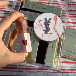 Makeup Ysl Lipstick Eyeshadow Foundation, Authentic, Retail $65
