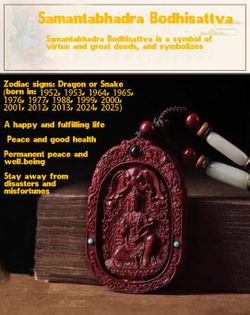 Samantabhadra Bodhisattva Cinnabar Necklace，