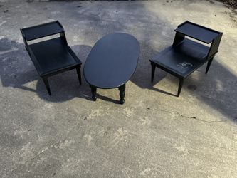 Mid Century Modern Side and Coffee Tables