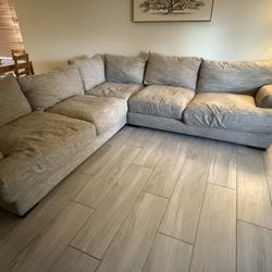 Gray Sectional 