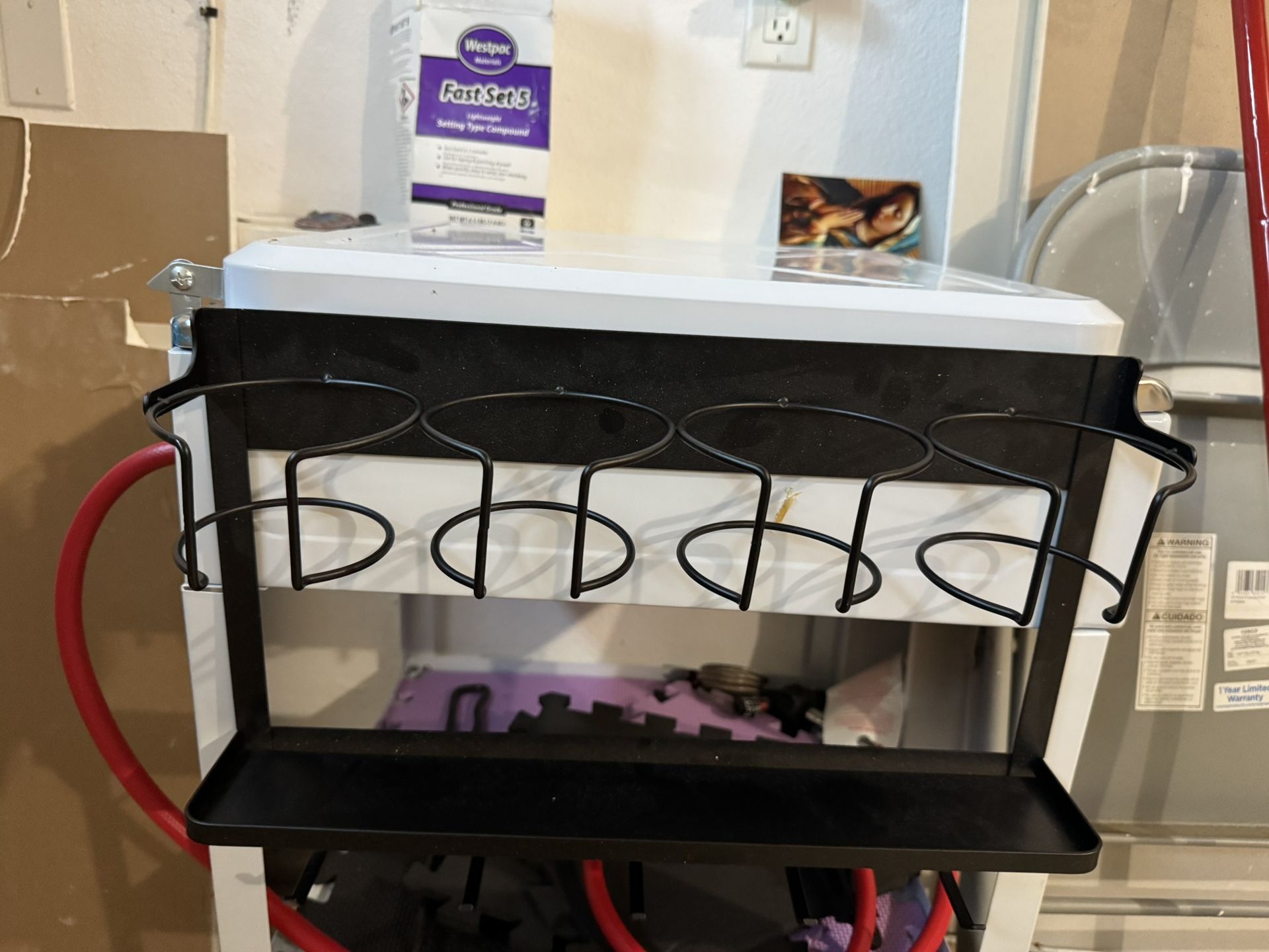 Magnetic Cup holder With Shelf
