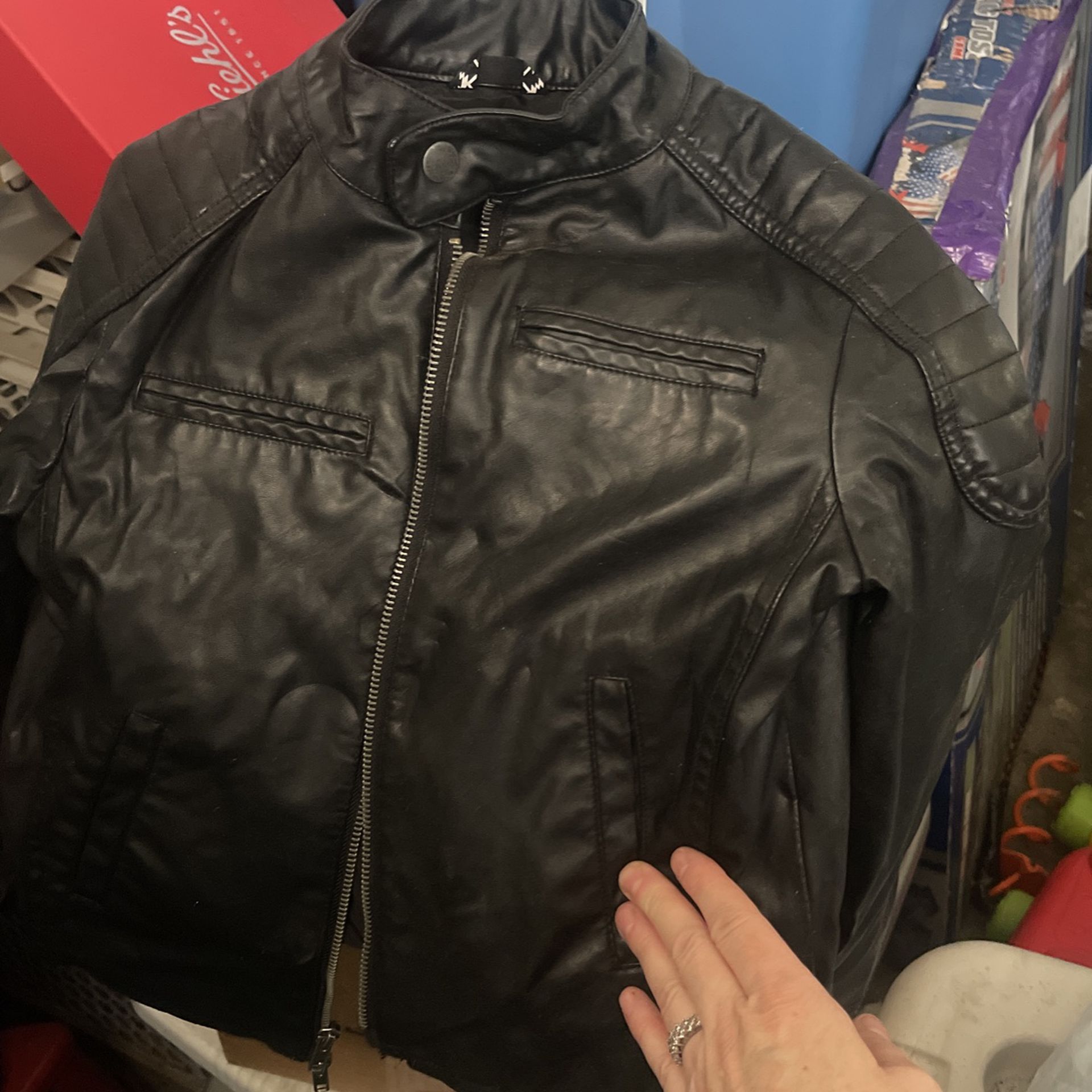 Mossimo Black Leather Jacket