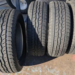 265-60-20 Falken AT New Tires 
