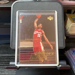 2003 LEBRON JAMES Upper Deck Cavaliers