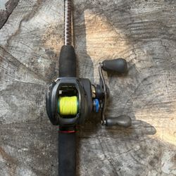 Shimano SLX DC And Ugly Stick Rod 