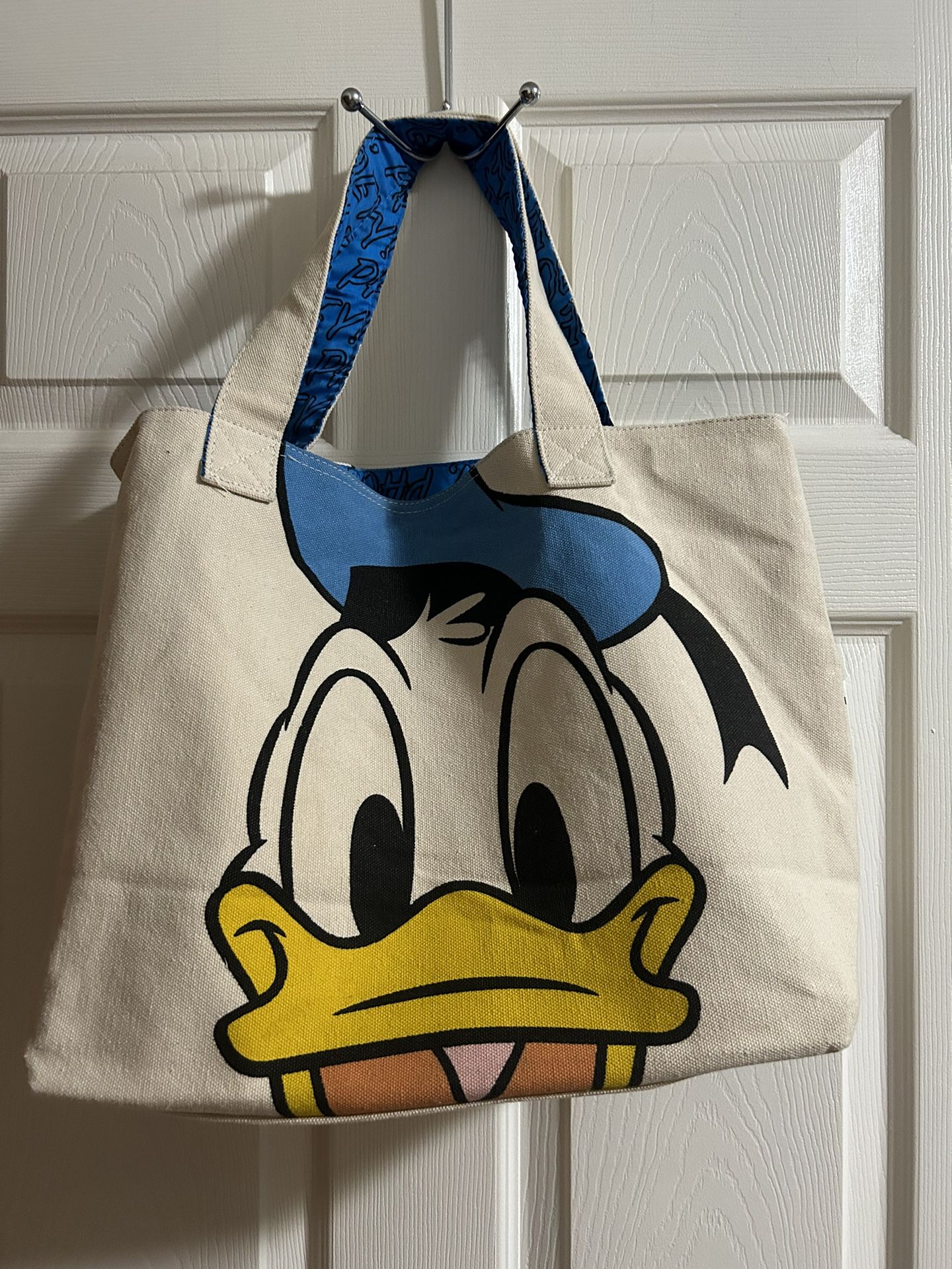Donald Duck Canvas Tote Bag