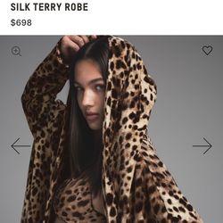 Dolce&Gabana X Skims Silk Terry Robe