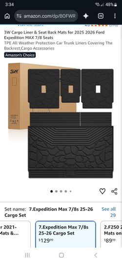 2025-2026 Expedition Max Cargo Liner