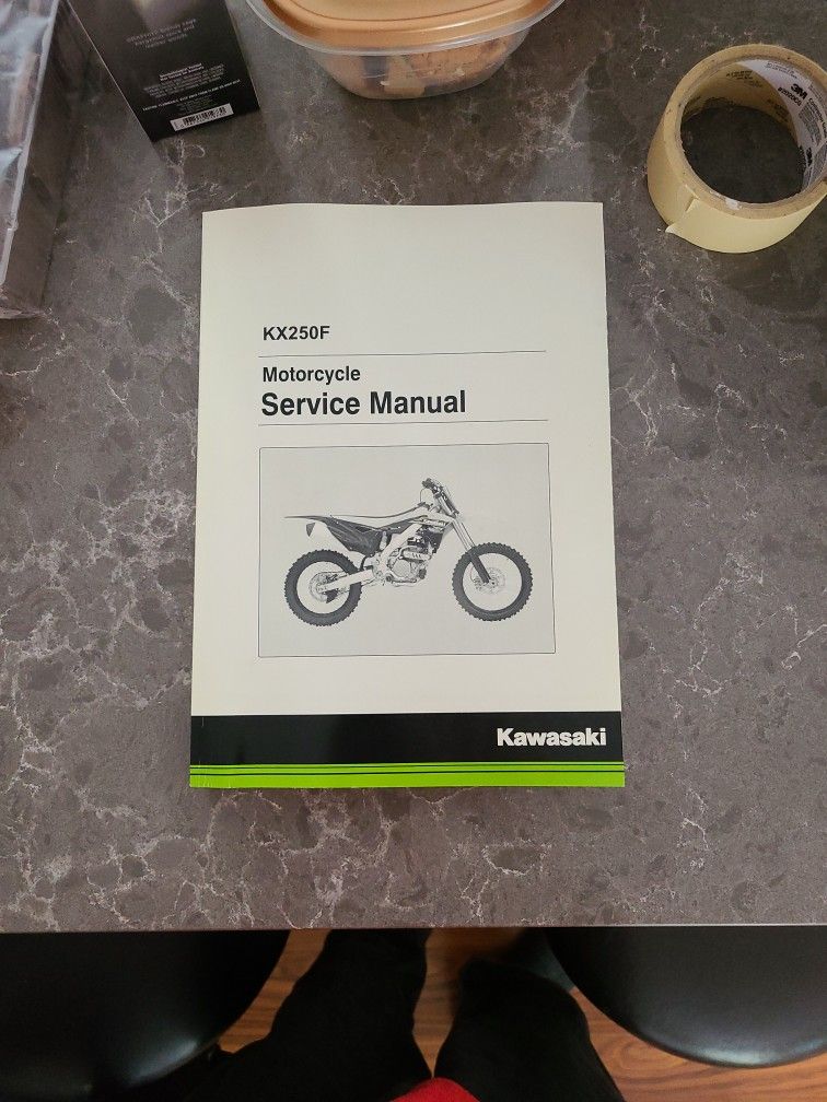 Kawasaki KX250F Motorcycle Service Manual