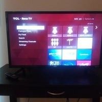 Tcl 32 inch smart tv works like new basically is has maybe 24 hrs of us