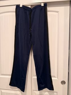 Navy Track Pants