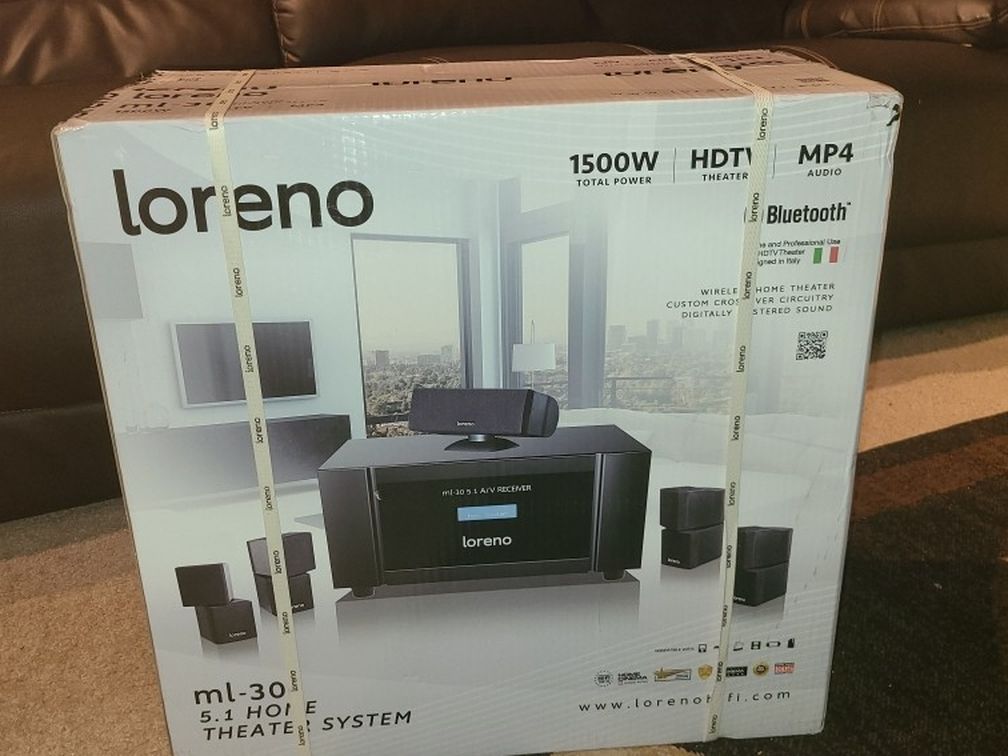 Loreno 5.1 4k Home Theater System