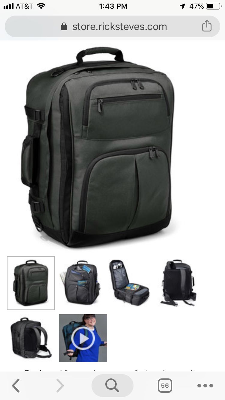 Rick Steves convertible carryon luggage for Sale in Portland, OR OfferUp