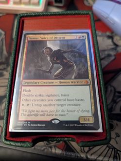 MTG Commander Samut, Voice of Dissent  deck $110