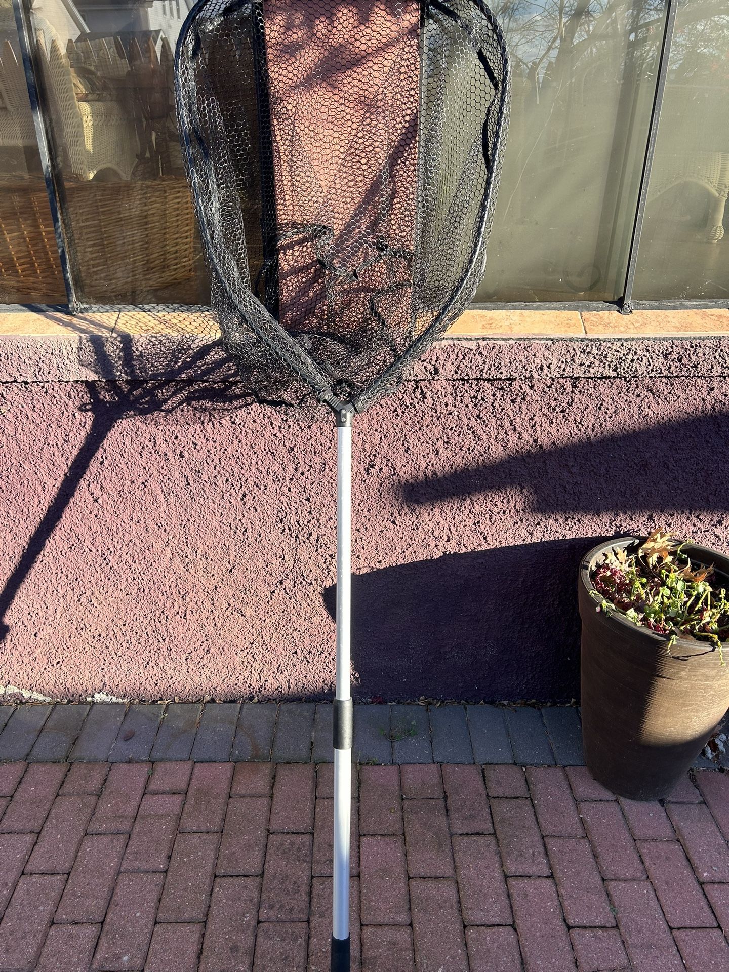 Retractable fishing net, nylon,