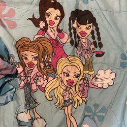 Bratz Comforter Set With Pillow Cases Flat Sheets