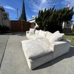 GREAT CONDITION Creme Cloud couch dupe sectional