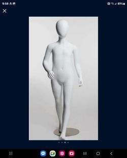 Halloween And Or Christmas Decoration Mannequins Kid Size. 60 Dollars.
