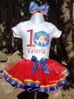 Baby shark tutu outfit