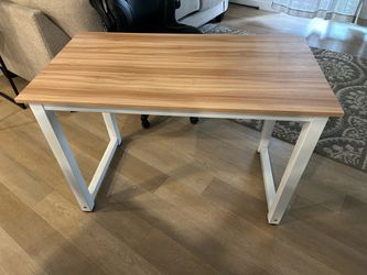 Desk and computer chair