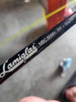 Shimano Cardiff 200A Reel on a Lamiglas MBC 8'6 MH 10-20LB 1/2 -1 1/2 Lure Weight