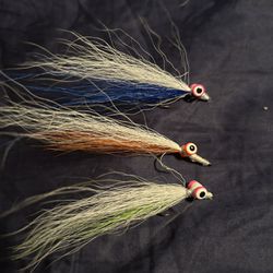 Hand Tied Clouser Minnows