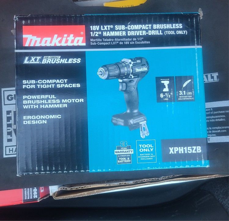 Makita Drill Only. New