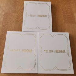 3x 2025 Riftbound League of Legends TCG Arcane Promo Box Set