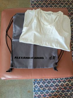 Alexander Wang for H&M Tank Top, Size Small + Branded Drawstring Bag