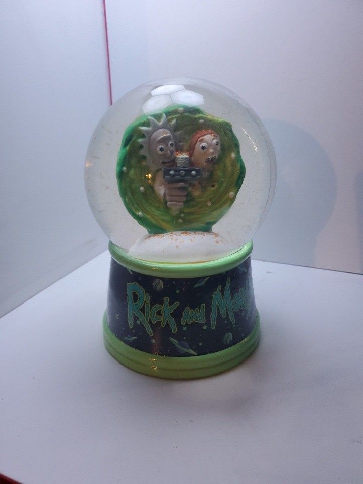 Rick And Morty Snow Globe