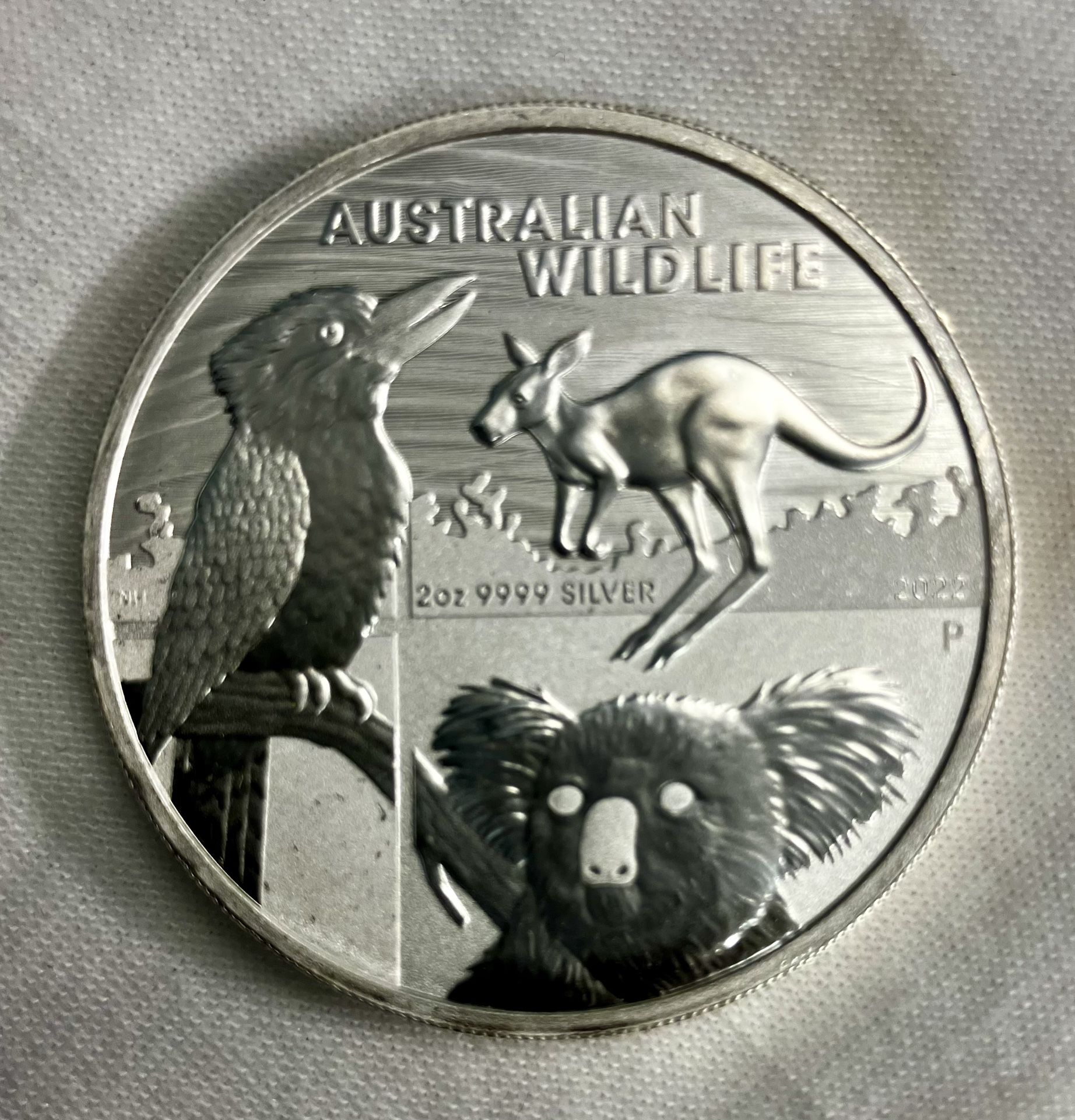 2ozT 9999 Fine Silver Australian Wildlife Coin 