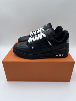 LV black trainers