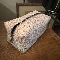 Cat Print Cosmetic Bag