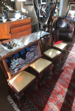Mahogany Kid Chairs