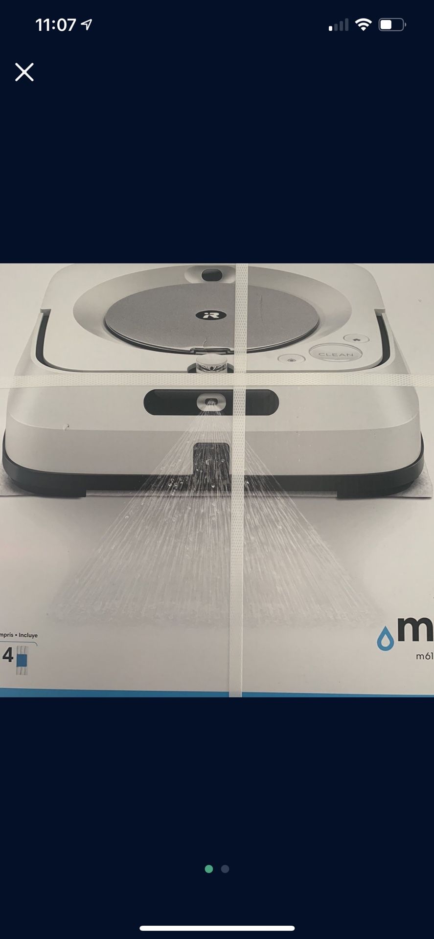 iRobot Braava Jet M6 Brand New Sealed