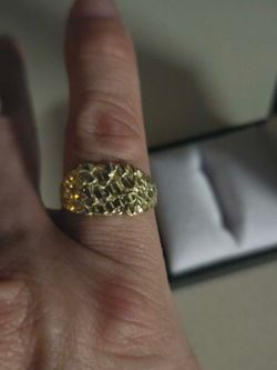 10kt nugget ring