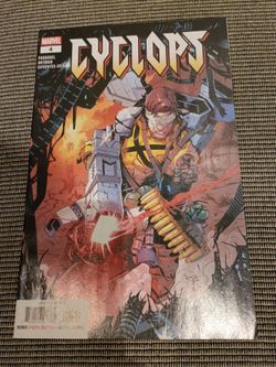 CYCLOPS #4 FEDERICO VINCENTINI MAIN COVER VARIANT (MARVEL COMICS 2026)
