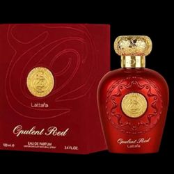 Opulent Red by Lattafa perfume for unisex EDP 3.3 / 3.4 oz.