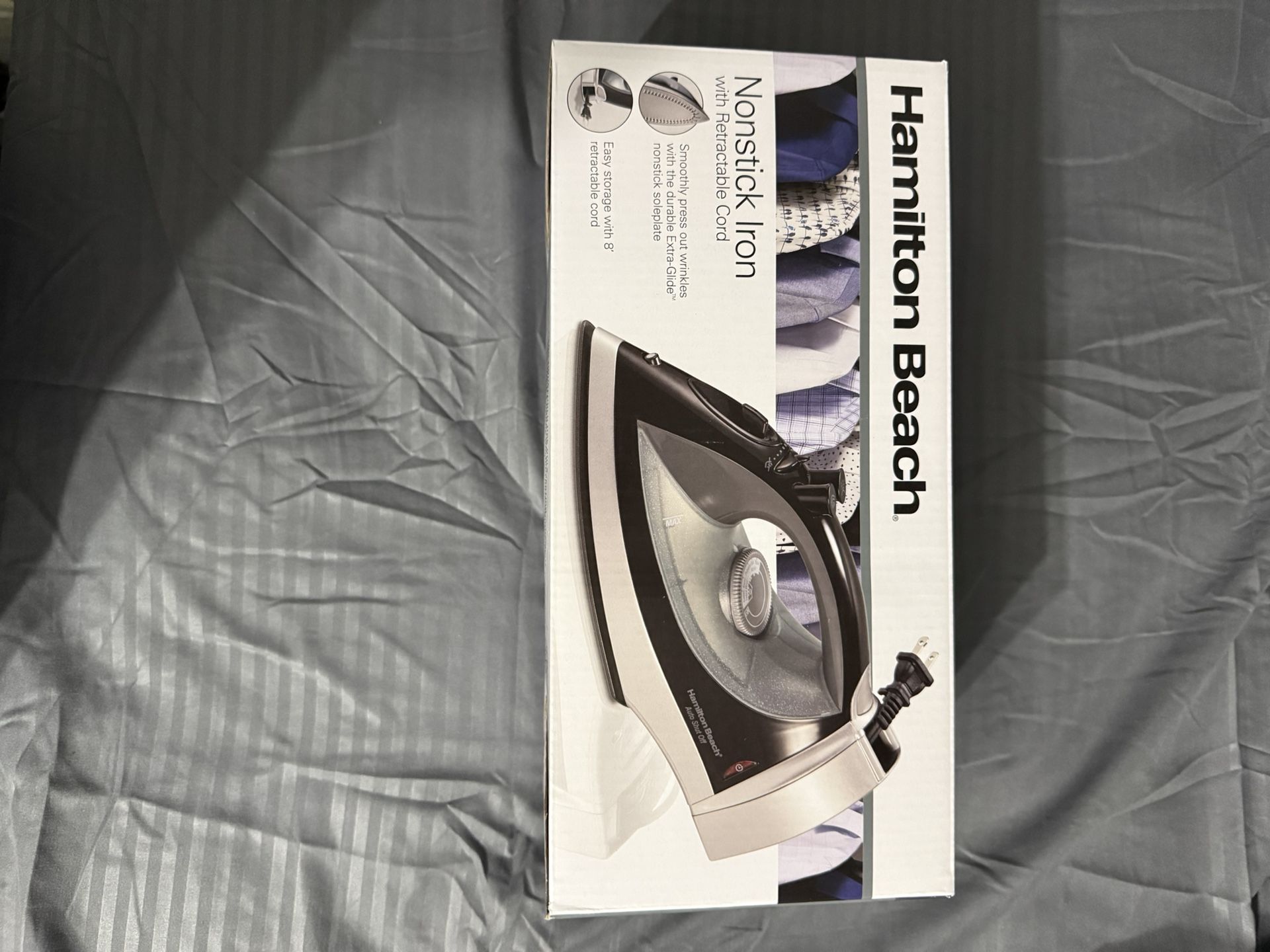 Hamilton Beach Nonstick Iron with Retractable Cord