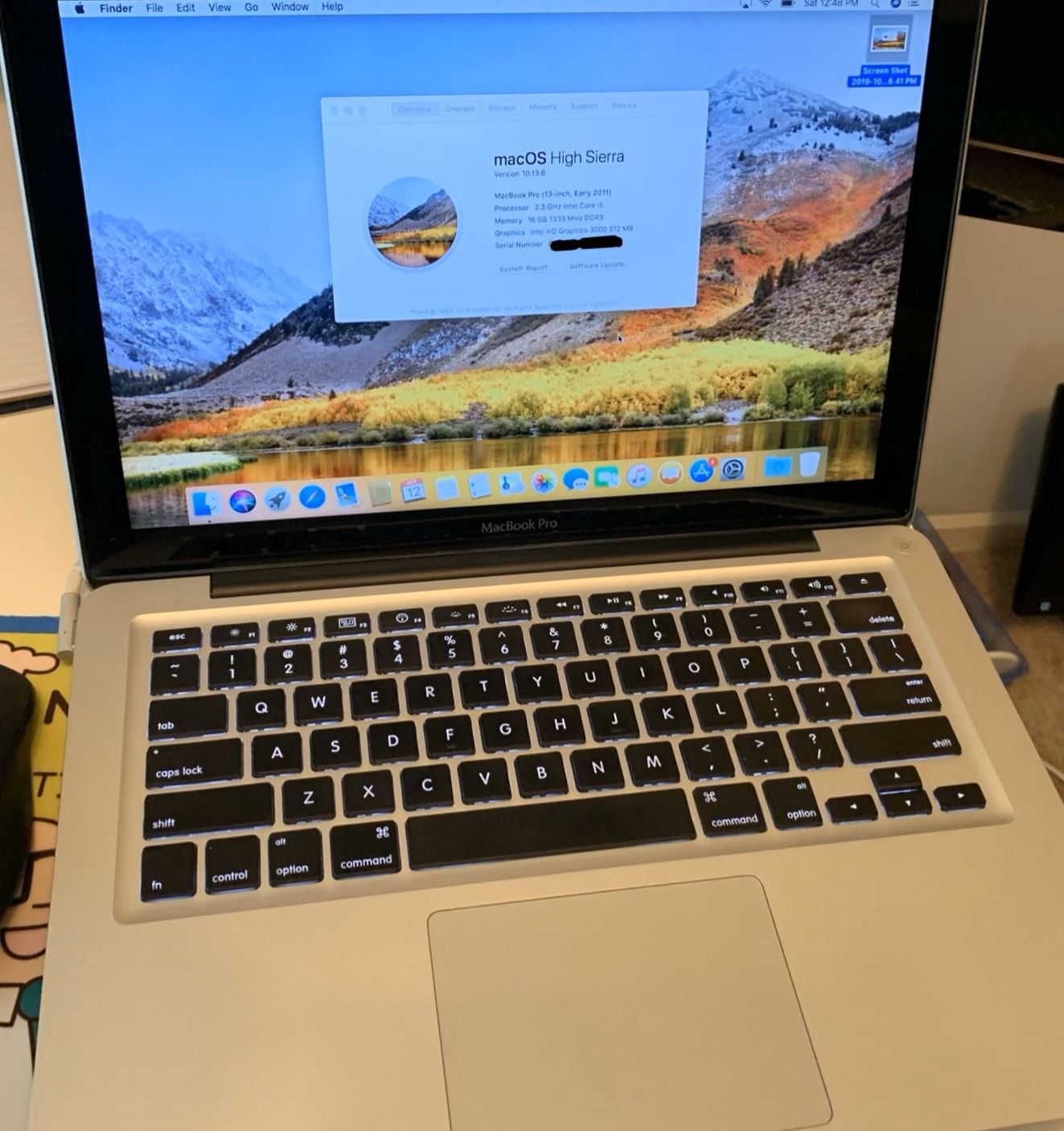 2011 Apple MacBook Pro 13 in.