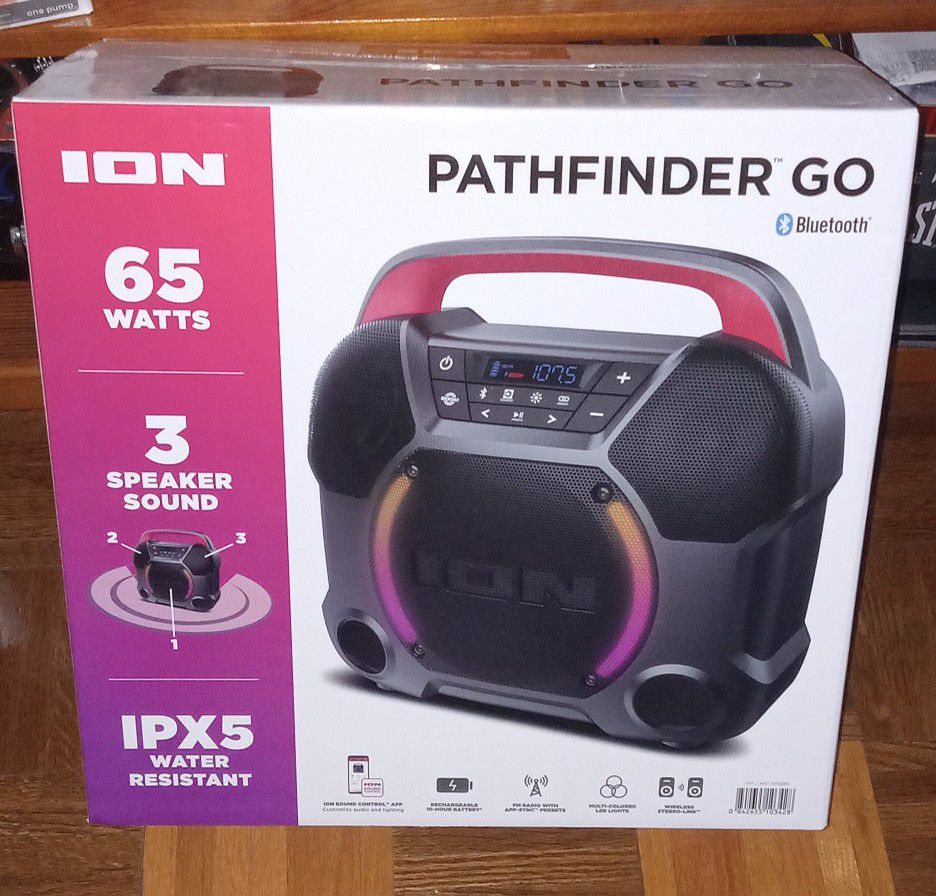ION Pathfinder Go Bluetooth Speaker