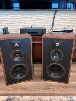 Legendary Polk Audio Monitor 7C Speakers – Vintage Pair