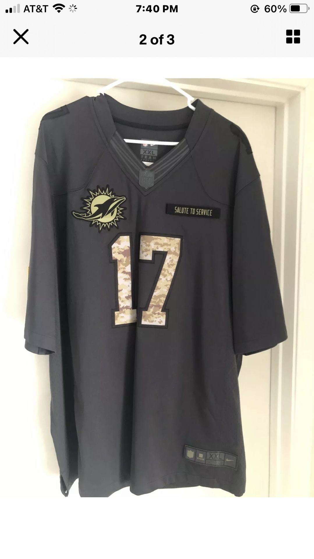 Tannehill Jersey Military Tribute Miami Dolphins
