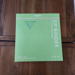 Vault X 1st Ed Premium Exo-Tec Zip Binder- 12 Pocket 480 Cards-SV7-Stellar Crown
