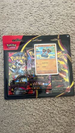 Pokemon Card Pitch Black 3 Pack Blister