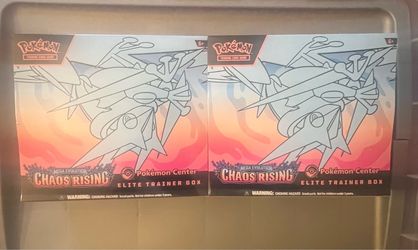2X Chaos Rising Pokémon Center ETBs