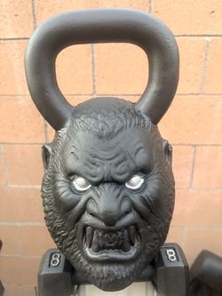 Werewolf Cast Iron Kettlebell