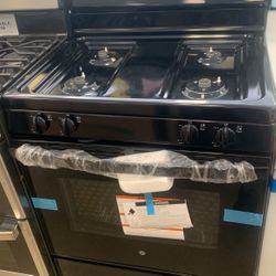 New Scratch And Dent GE  4 Burner Gas Stove 6 Months Warranty ,